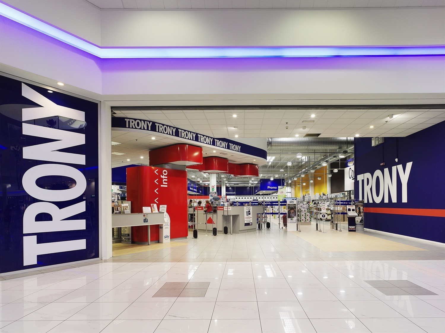 Trony 商店外观