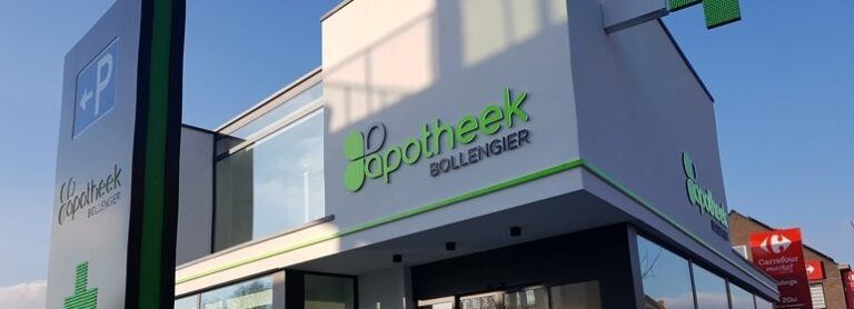 Apotheek Bollengier 借助多功能 POS 机架提升客户服务水平。