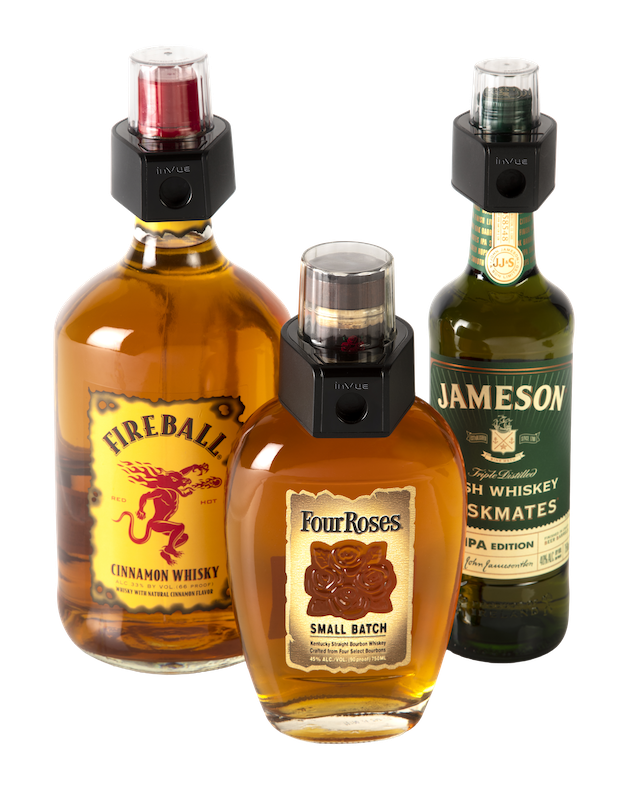 OneKEY 瓶盖可防止瓶装商品被盗和现场消费