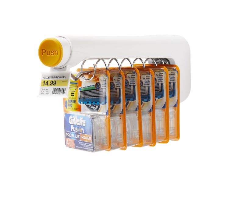 T1000 用于悬挂商品的自助式延时分配器