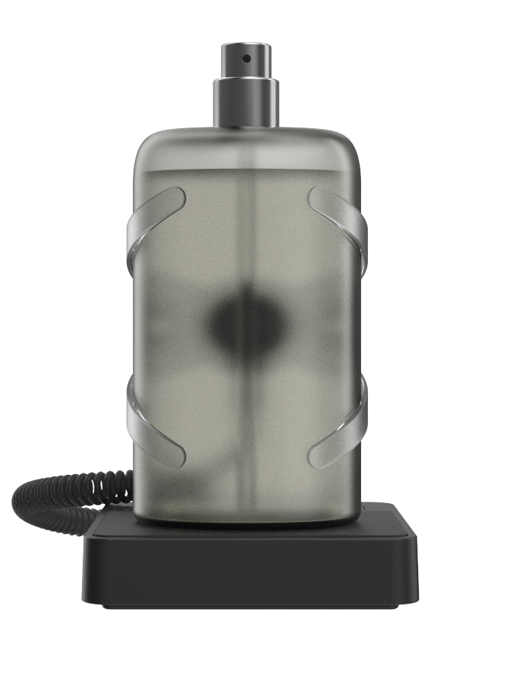 InVue Podium 香氛解决方案黑色正视图