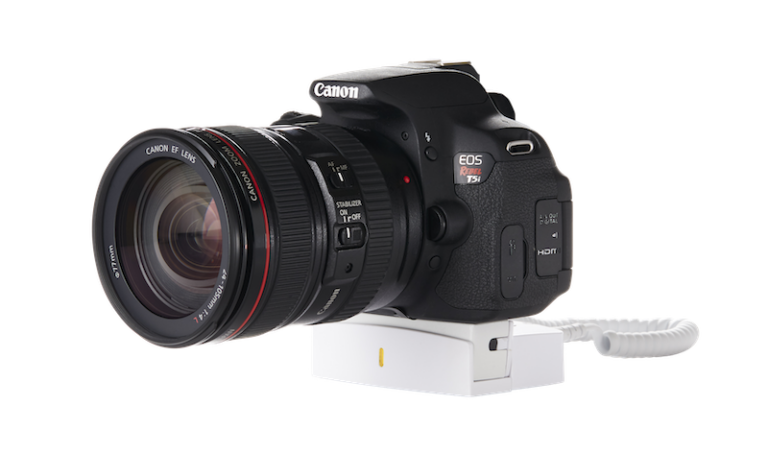 用于单反相机、数码单反相机和镜头的商品展示安全装置